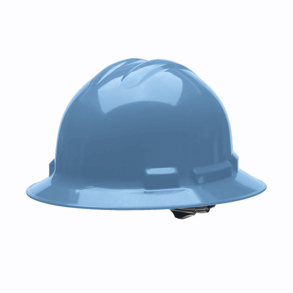 Full-Brim Helmet, 4-Point Ratchet Suspension